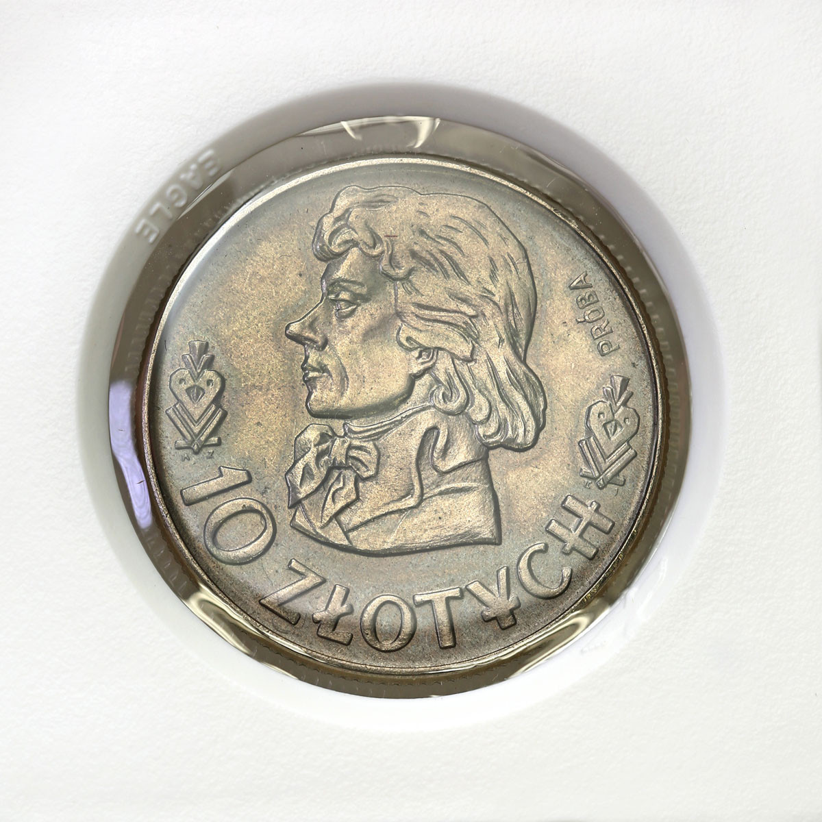PRL. PRÓBA Nikiel 10 złotych 1960 – Tadeusz Kościuszko